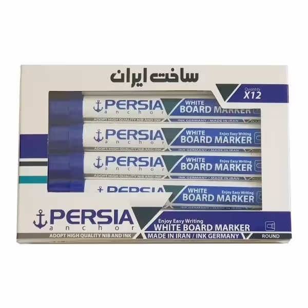 ماژیک وایت برد پرشیا بسته 12 عددی