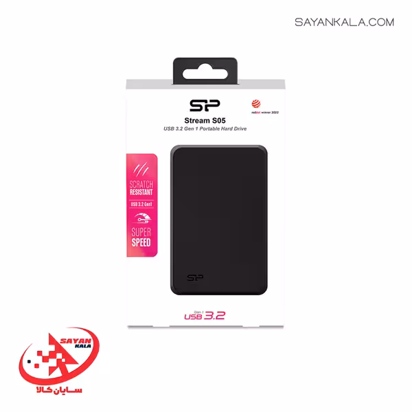 هارد اکسترنال سیلیکون پاور مدل HDD External Stream Silicon power DS05 1TB