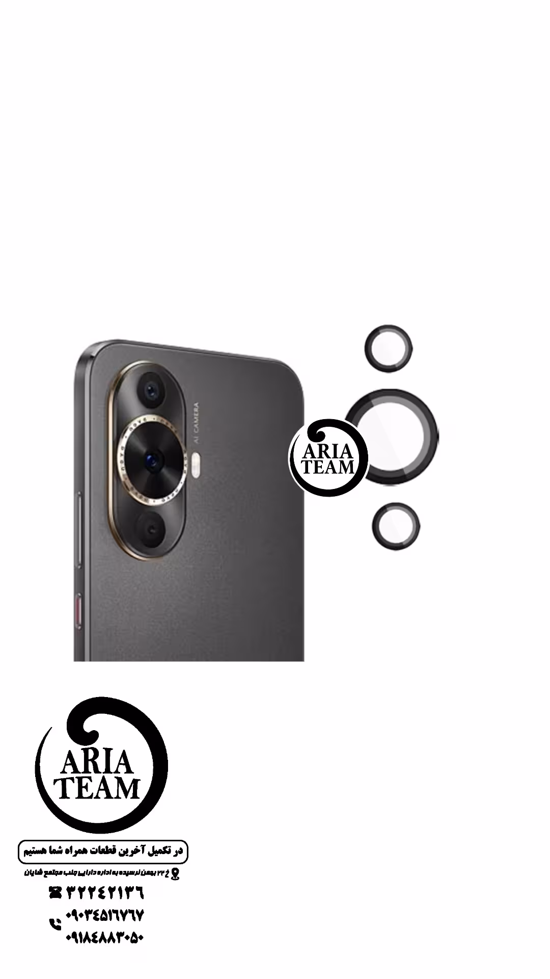 شیشه لنز دوربین شیائومی mi 12 lite