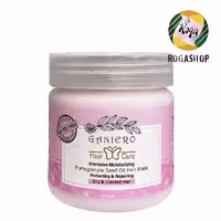 ماسک مو تغذیه کننده و ترمیم کننده گانیرو، حاوی روغن هسته انار، حجم 250 میل، مناسب برای موهای آسیب دیده