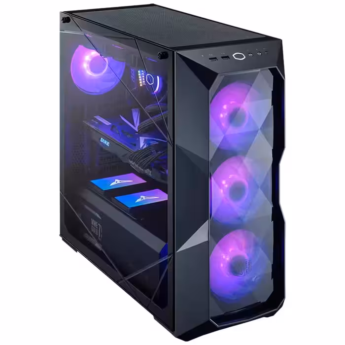 کیس کامپیوتر کولر مستر مدل TD500 CRYSTAL ARGB
