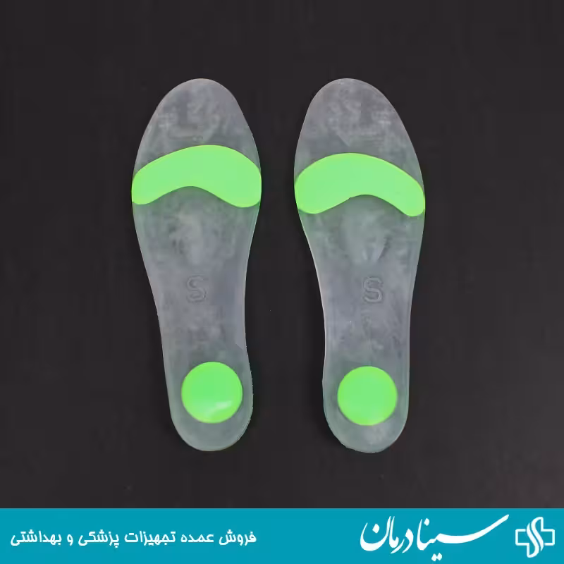 کفی طبی سیلیکونی ارتوپلکس سایز کوچک S بسته 2 عدد