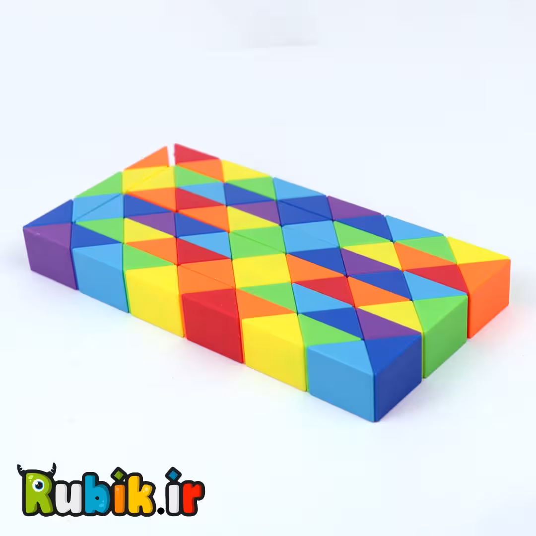 مار 72 قطعه چند رنگ شنگ شو