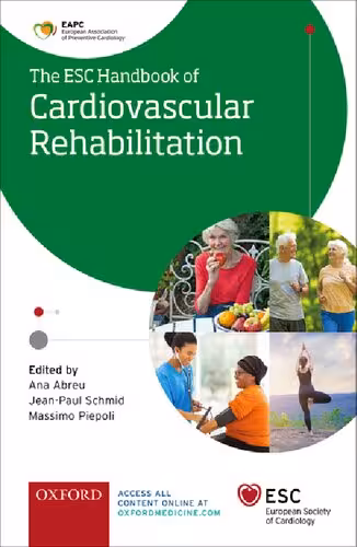 خرید و دانلود نسخه کامل کتاب The ESC Handbook of Cardiovascular Rehabilitation
