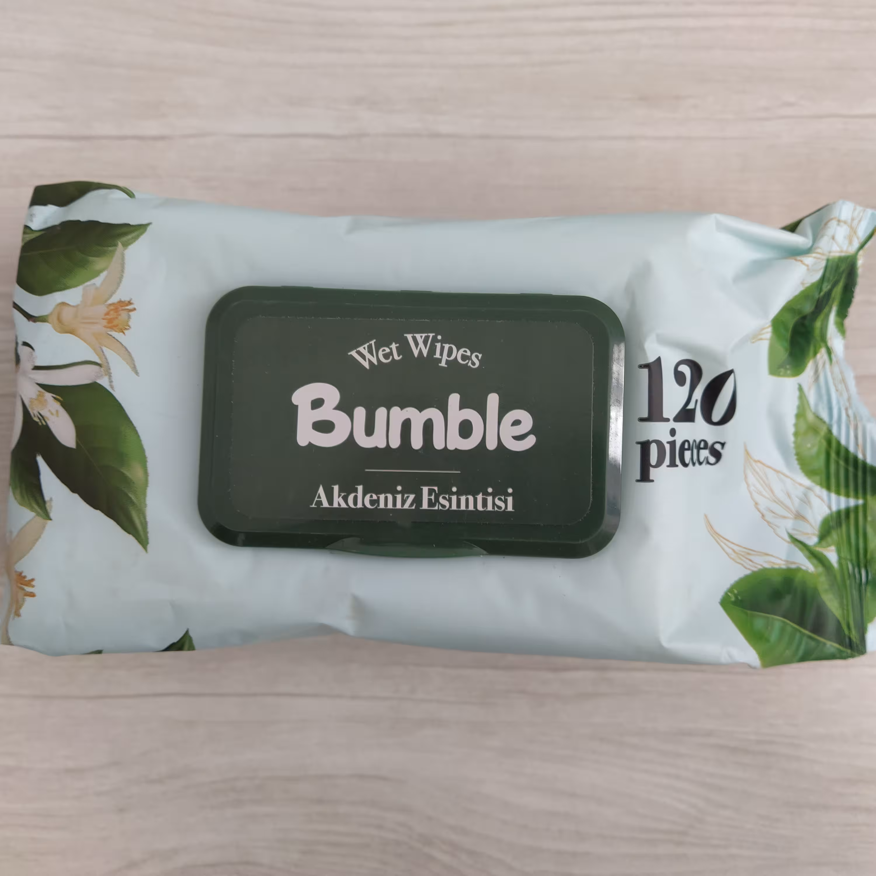 دستمال مرطوب بامبل bumble akdeniz esintisi ( ترکیه ) 120 عددی