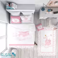 روتختی طرح قو سایز یکنفره کد A2795