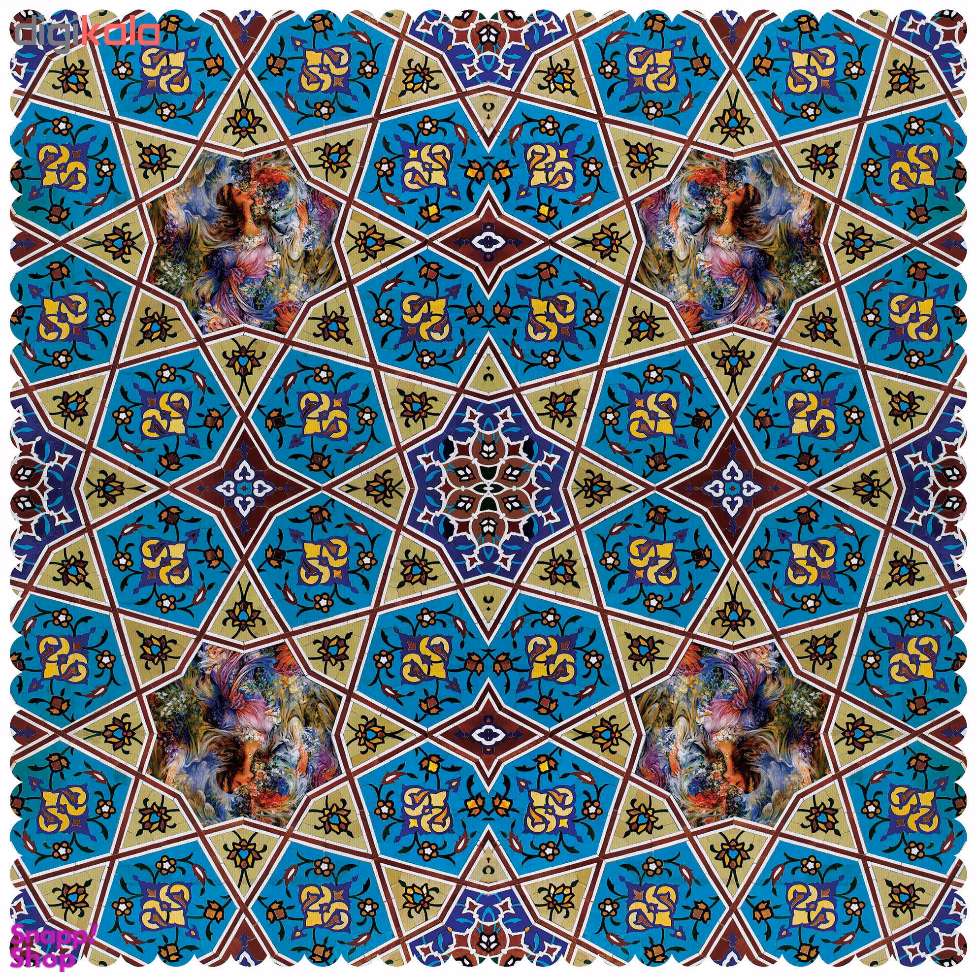 رومیزی مدل T1-42409 چند رنگ