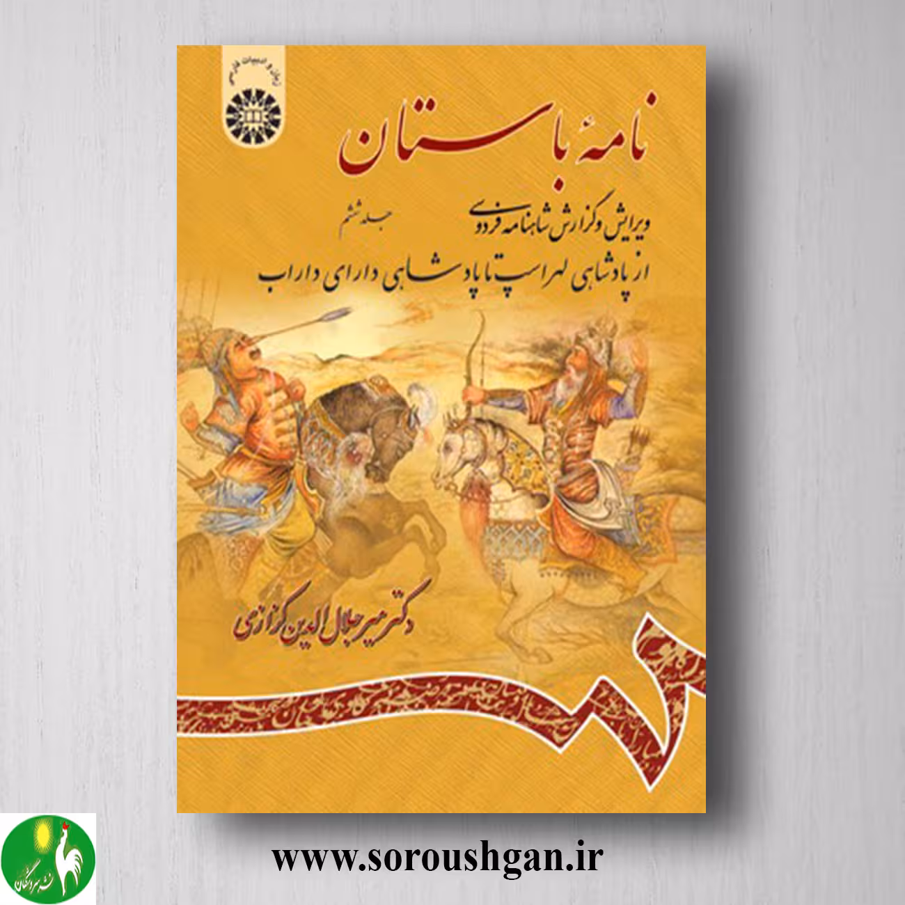 کتاب نامه باستان جلد ششم میرجلال الدین کزازی