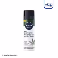 فوم اصلاح تسکین دهنده روغن شاهدانه نیوا- Nivea Men Sensitive Pro Pianka