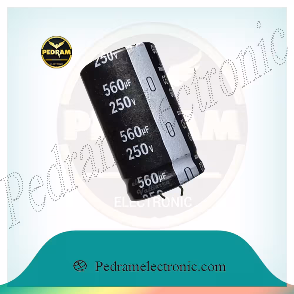 خازن 560MF 250v