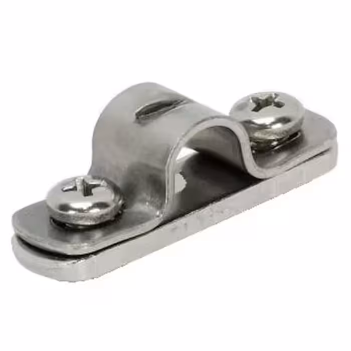 کلمپ برنجی نگهدارنده سيم روی ديوار نمره 35 تا 70 ميليمتر مربع (TEW)