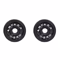 وزنه دمبل آریانا مدل A05 وزن 0.5 کیلوگرم بسته 2 عددی