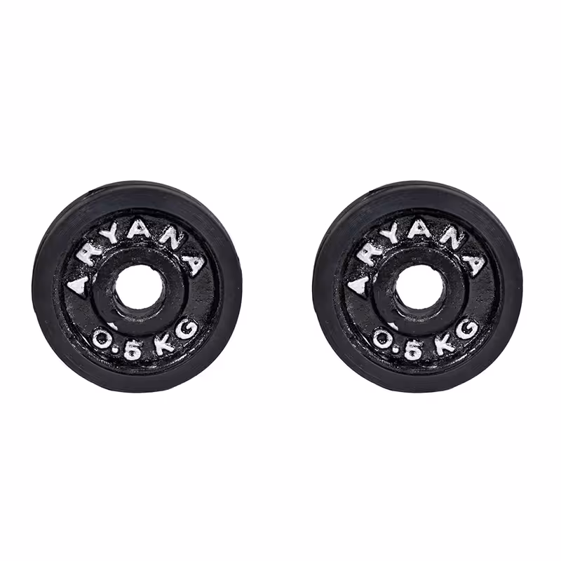 وزنه دمبل آریانا مدل A05 وزن 0.5 کیلوگرم بسته 2 عددی