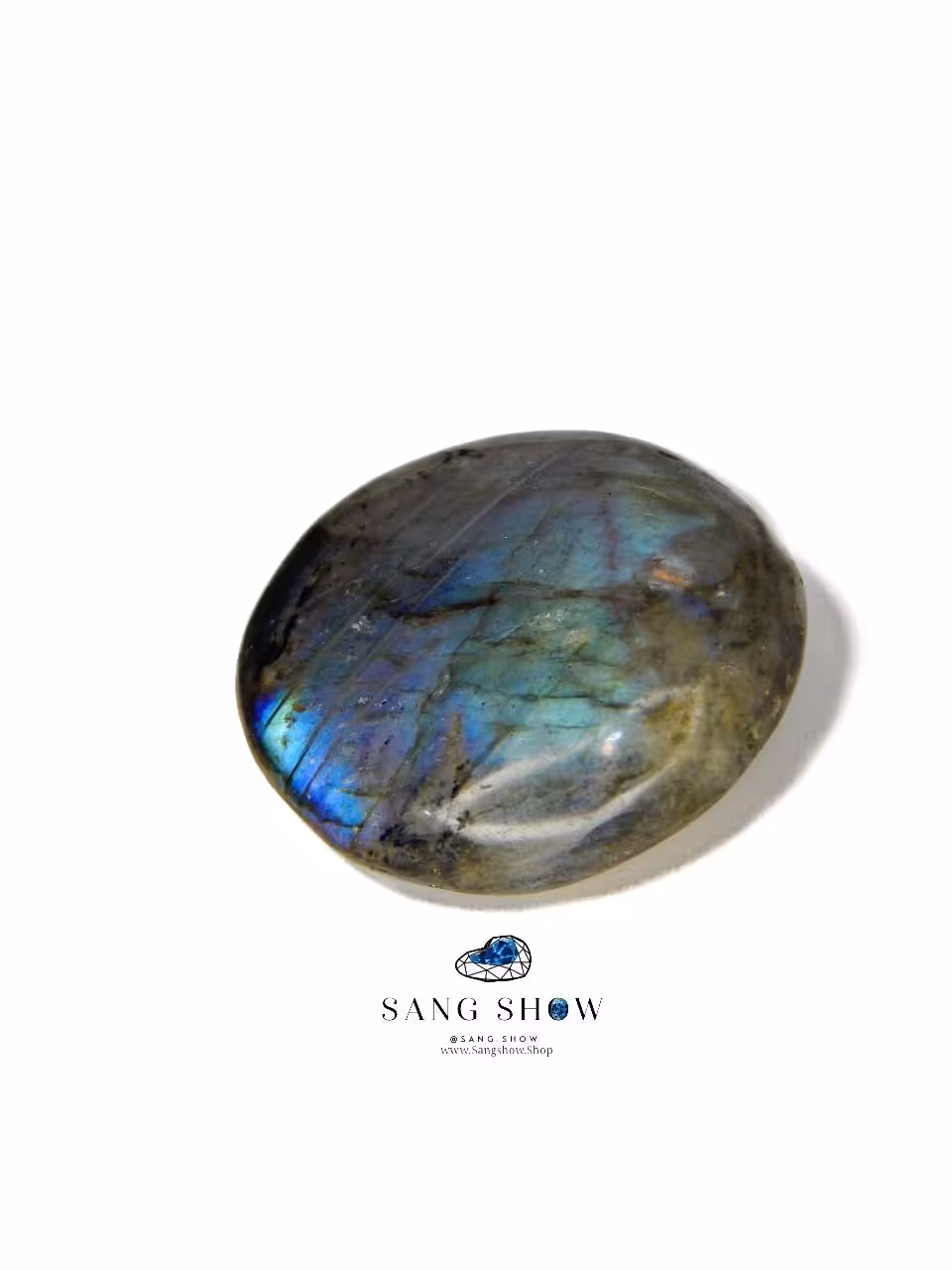 سنگ لابرادوریت ماداگاسکار تامبل نمونه اصل و معدنی S1625