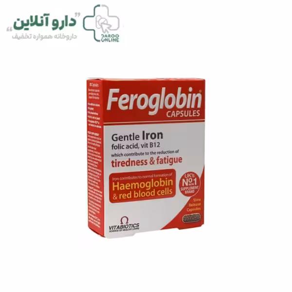 کپسول فروگلوبین ب 12 ویتابیوتیکس 30 عددی