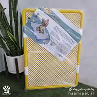 سینی ادرار سگ مدل زنبوری سایز بزرگ برند دنیل