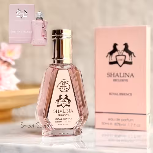 عطر ادکلن مارلی دلینا اکسکلوسیف فرگرانس ورد (شالینا اکسکلوسیف) | Parfums de Marly Delina Exclusif (Shalina Exclusif Fragrance World) حجم 50 میل(شرکتی)