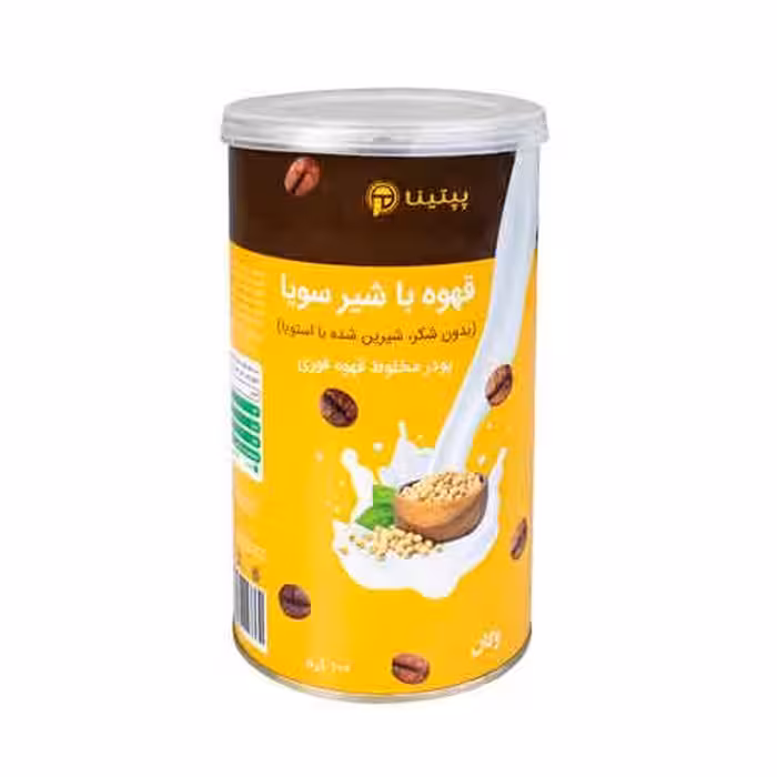 قهوه با شیر سویا پپتینا
