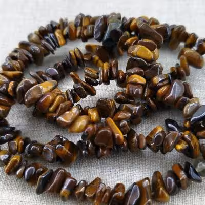 ریسه سنگ چشم ببر شکسته (طول ریسه 40 سانتیمتر است)