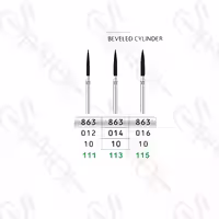 فرز الماسی توربین تراش 10 میل FLAME CYLINDER 863 تیزکاوان TEESKAVAN