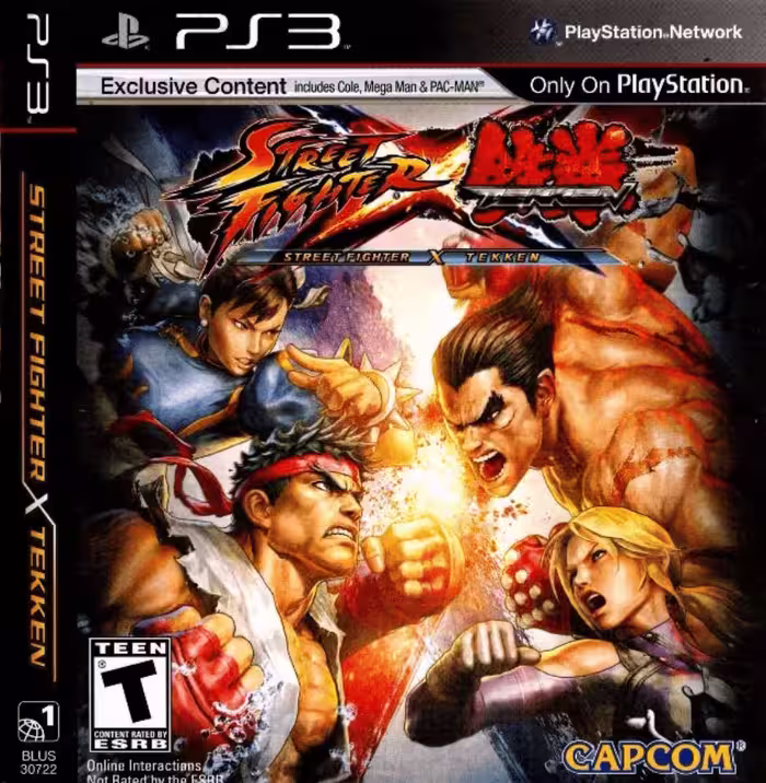 بازی پلی استیشن 3 (PS3 ) نسخه رایتی نسخه هک شده بازی Street Fighter X Tekken