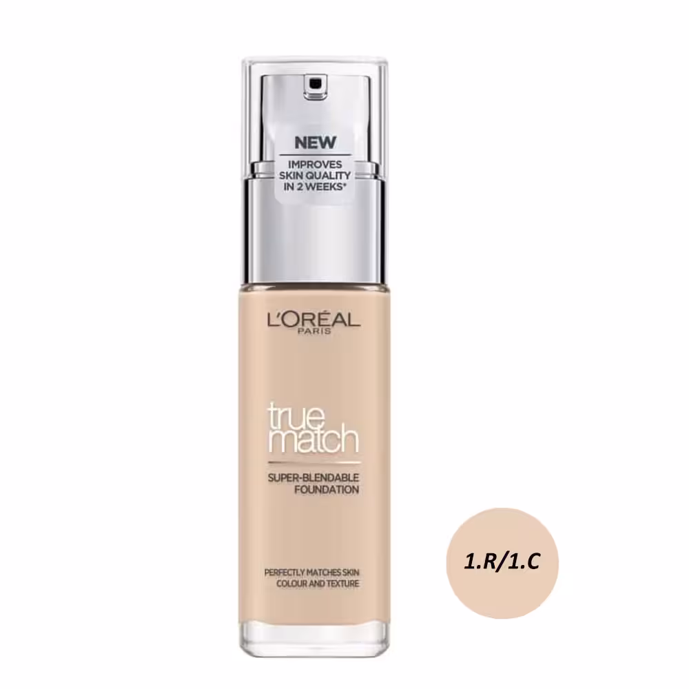 کرم پودر لورال سری True Match شماره 1R.1C