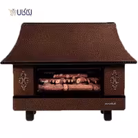 بخاری گازی شومینه ای نیک کالا مدل زرین MC28