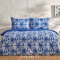 روتختی آبی سفید طرح‌دار کاوری مدل Sanchez