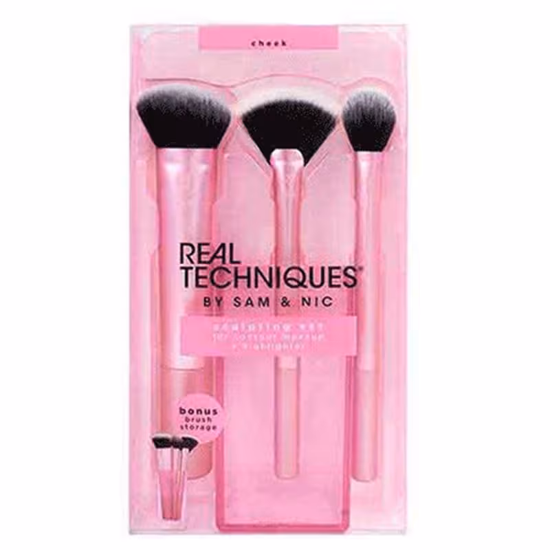 ست براش 3تایی ریل تکنیک - REAL TECHNIQUES