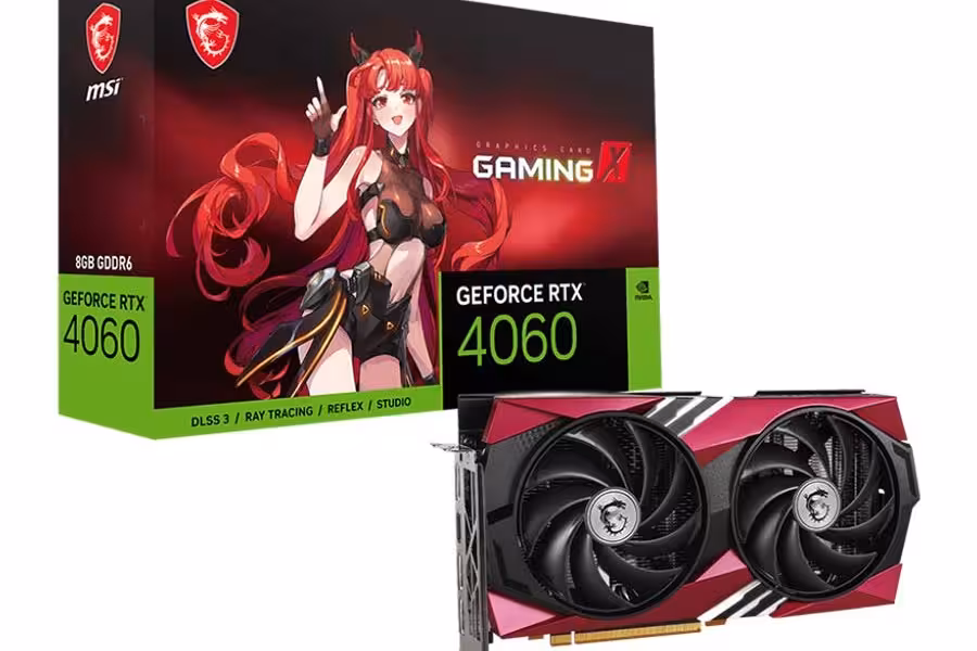کارت گرافیک ام اس آی مدل RTX 4060 GamingX MLG 8G