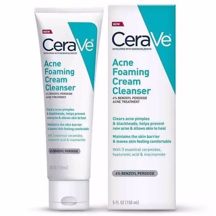 فوم شستشوی ضد آکنه سراوی CeraVe، حجم 150 میلی‌لیتر