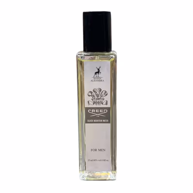 عطر جیبی مردانه الحمبرا مدل کرید با رایحه تلخ حجم 35 میلی لیتر