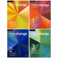 کتاب Interchange  اثر Jack C Richard انتشارات کمبریج 4جلدی رحلی