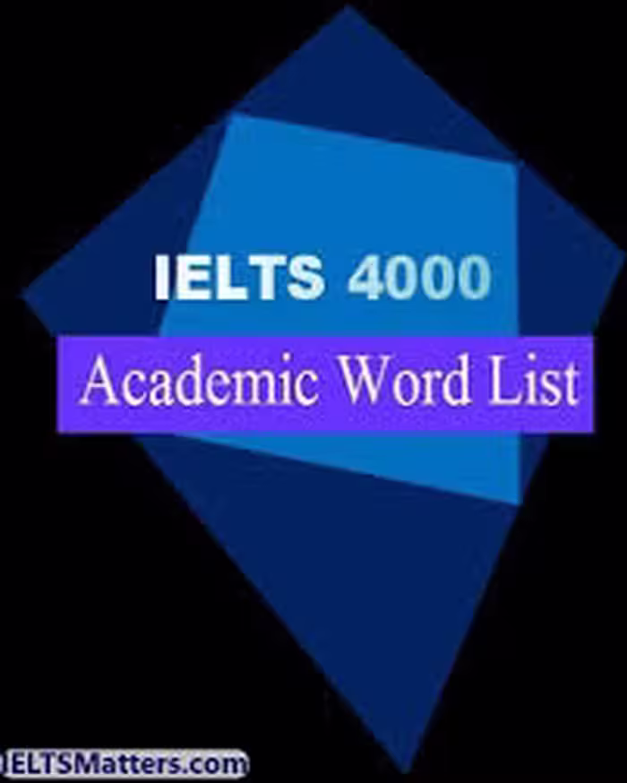 کتاب راهنمای 4000 واژه آکادمیک آیلتس (ielts 4000 academic word list)