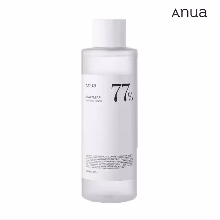 تونر تسکین دهنده آنوا حجم 250 میل ANUA HEARTLEAF77% SOOTHING TONER