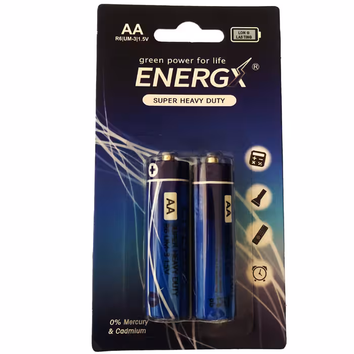 باتری قلمی مدل R6 UM-3 بسته دو عددی