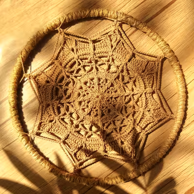 دیوارکوب بافتنی مدل دریم کچر کد R04 مجموعه 3 عددی