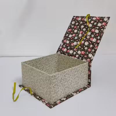 جعبه هدیه مدل گل دار