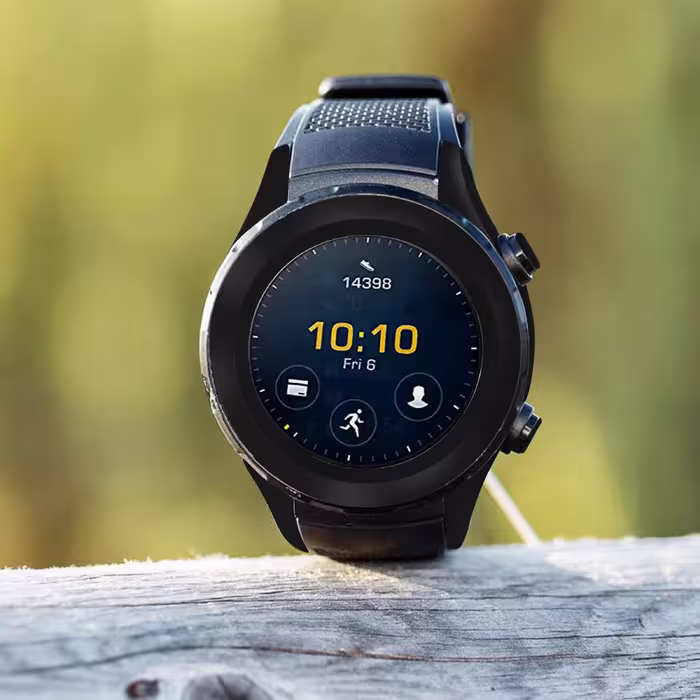 برچسب ماهوت طرح Matte-Black مناسب برای ساعت هوشمند هوآوی Watch 2