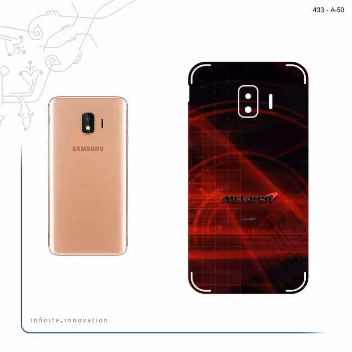 برچسب پوششی ماهوت مدل Mclaren مناسب برای گوشی موبایل سامسونگ Galaxy J2 Core