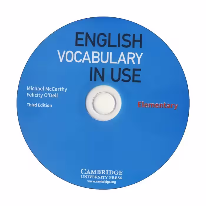 کتاب English Vocabulary In Use اثر Michael Mccarthy انتشارات کمبریدج 2 جلدی
