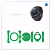 برچسب ماهوت طرح Matte-Green مناسب برای ساعت هوشمند هوآوی Watch 2
