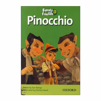 کتاب Pinochio Family 3 Readers Book اثر جمعی از نویسندگان انتشارات ابداع