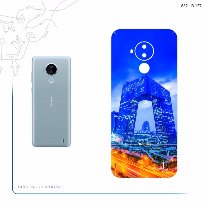 برچسب پوششی ماهوت مدل Beijing city مناسب برای گوشی موبایل نوکیا C30