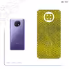 برچسب پوششی ماهوت مدل Yellow Snake Skin مناسب برای گوشی موبایل شیائومی Redmi Note 9T