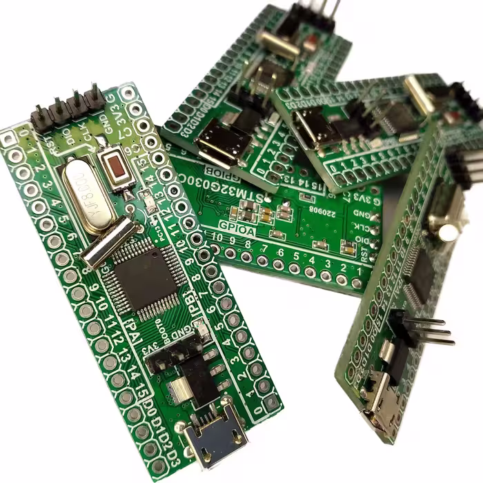 برد توسعه مدل STM32G030C8T6 