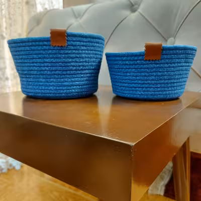 سبد قیطان دوزی مدل گرد کد 01 مجموعه 2 عددی