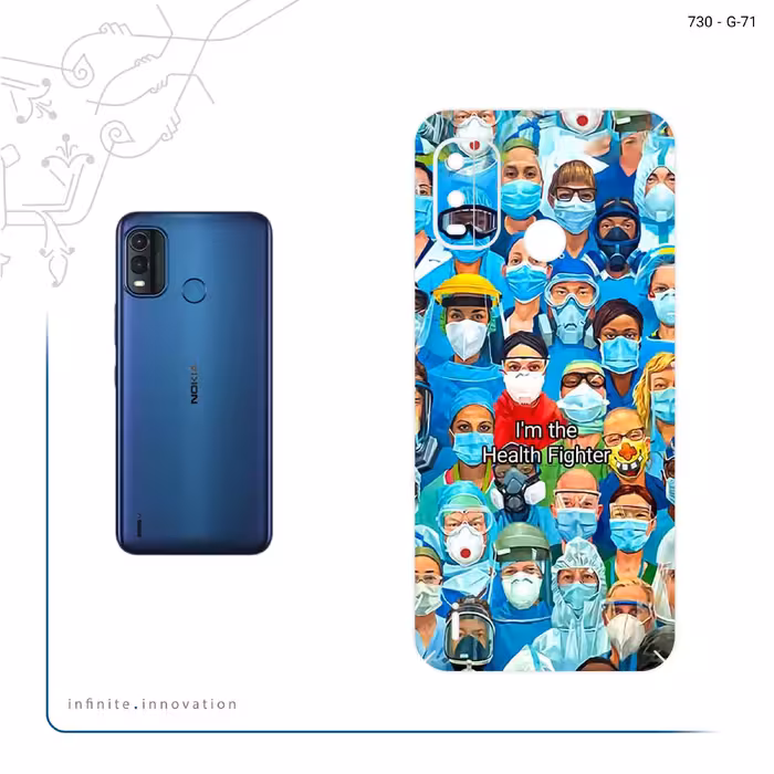 برچسب پوششی ماهوت مدل Nurse مناسب برای گوشی موبایل نوکیا G11 Plus