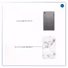 برچسب پوششی ماهوت مدل Blanco-Smoke-Marble مناسب برای تبلت لنوو Tab M7 2019