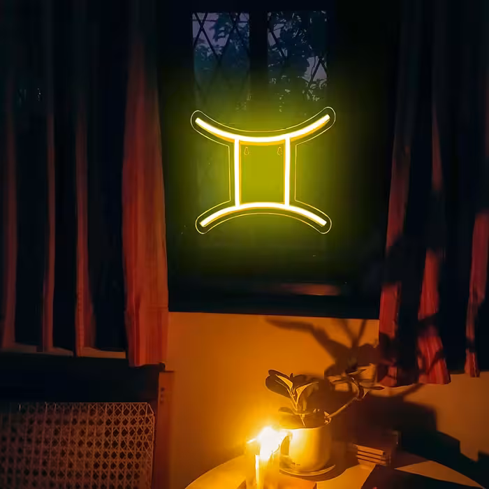 چراغ دیواری مدل نئون NEON-GEMINI